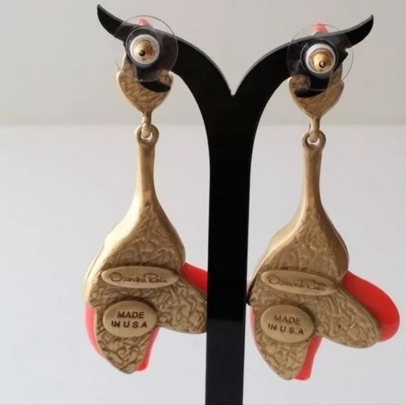 🌹Set Oscar De La Renta   necklace and earrings - Picture 15 of 15